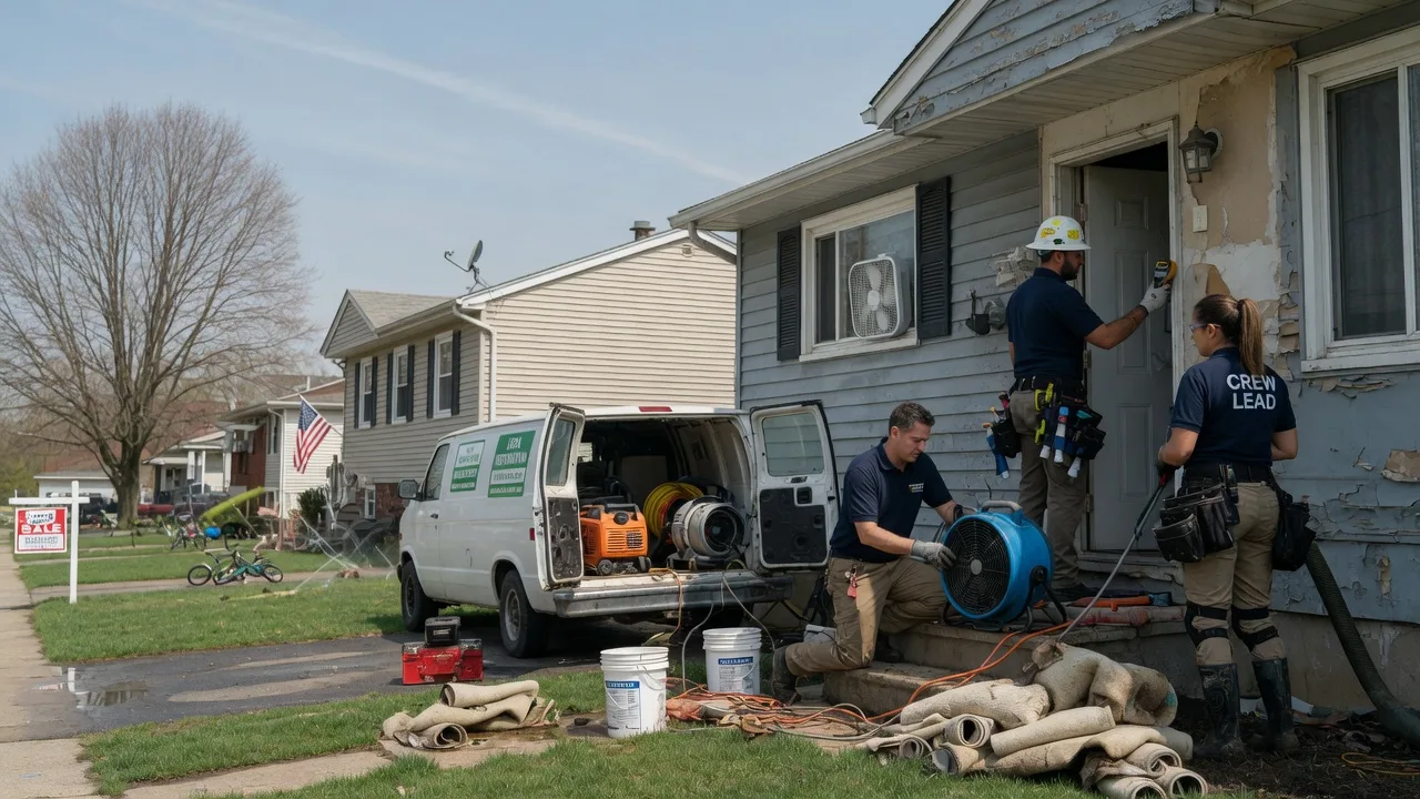 Flood Cleanup in Burns, KS near me