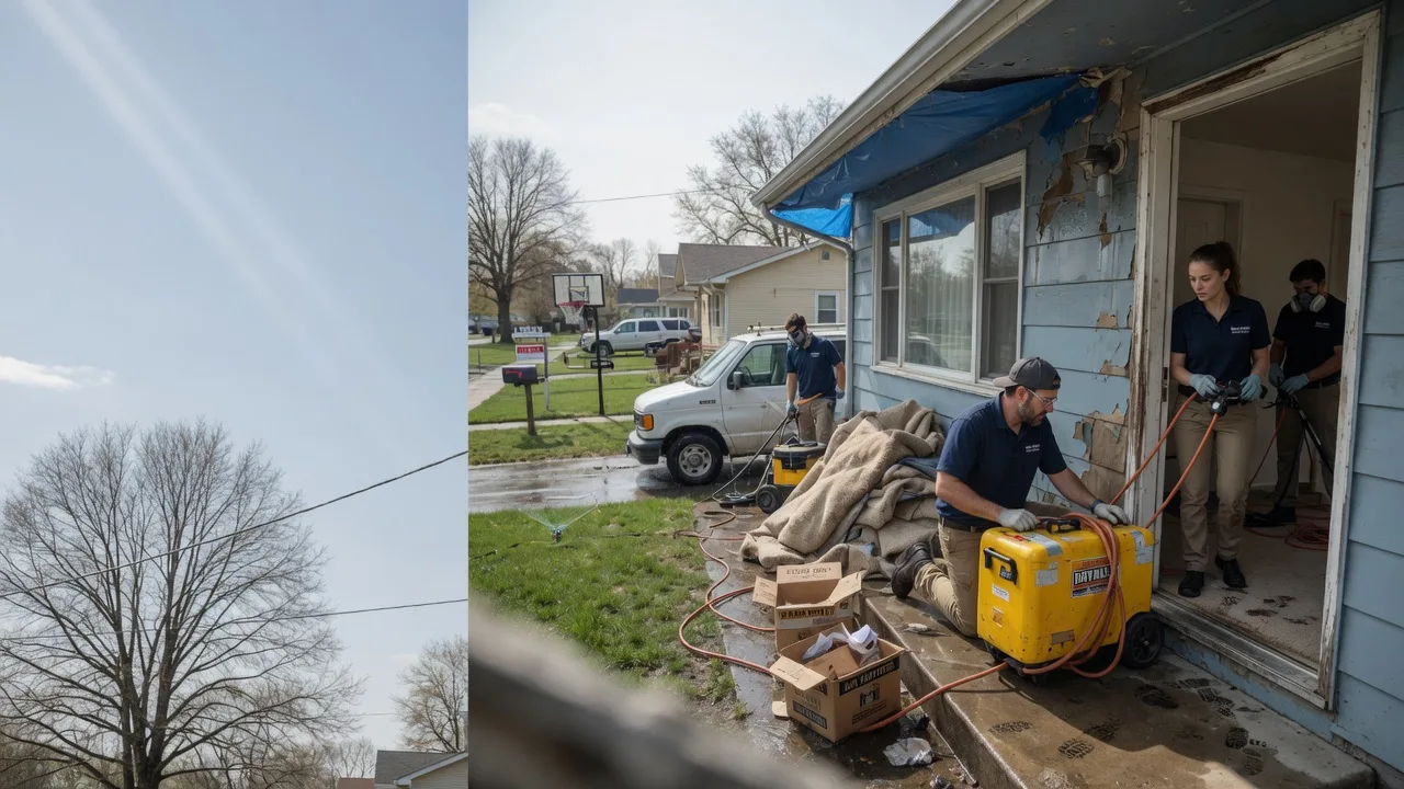 Basement Flood Cleanup in Burns, KS near me